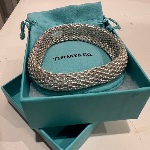 Tiffany & Co. Silver Mesh Bracelet - Picture 1 of 3